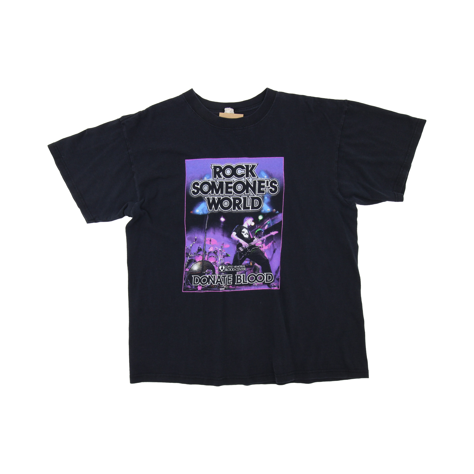 Rock Someone's World  T-Shirt Black -  L
