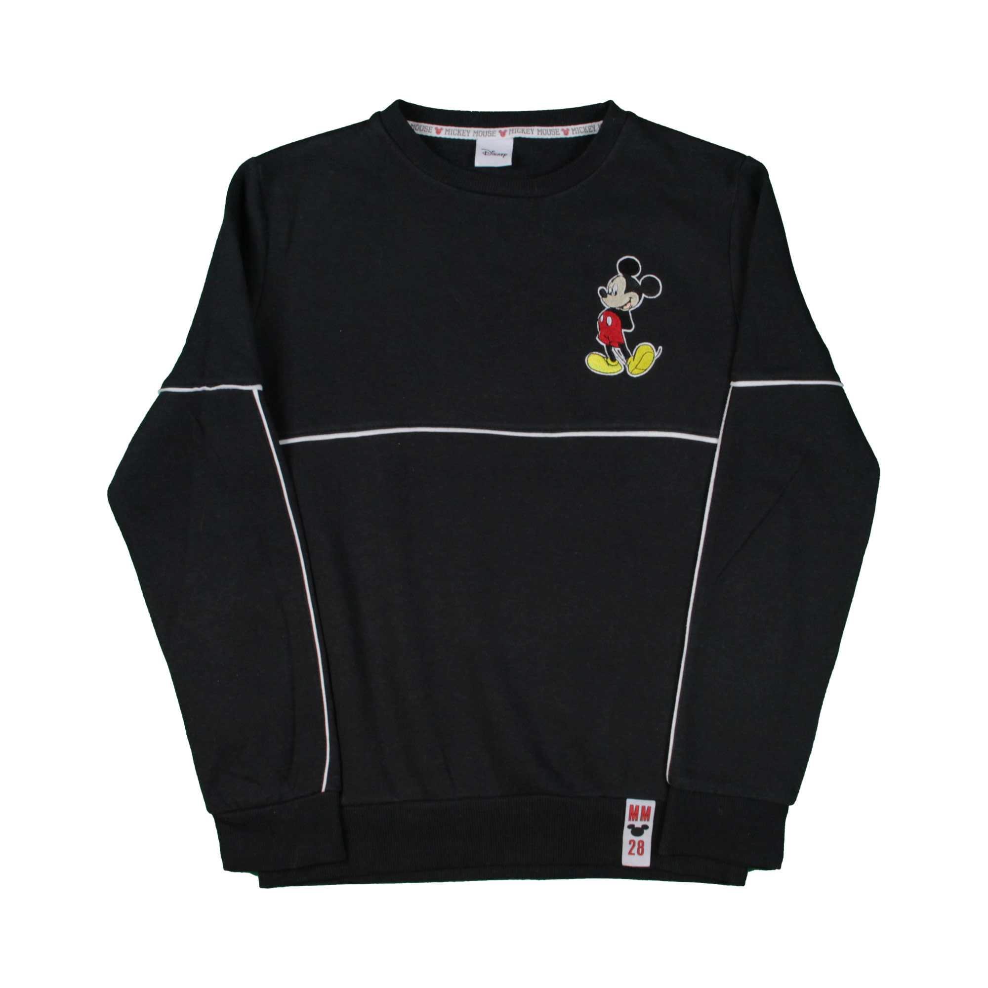 Mickey Mouse Embroidered Sweatshirt - S