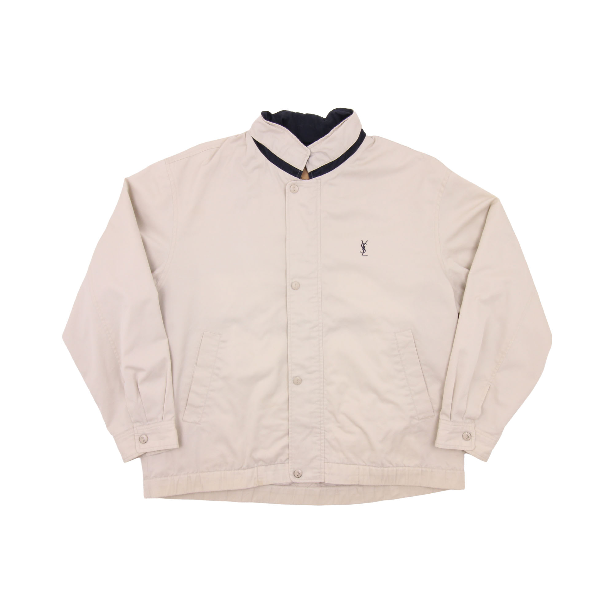Yves Saint Laurent Embroidered Thin Jacket - L 