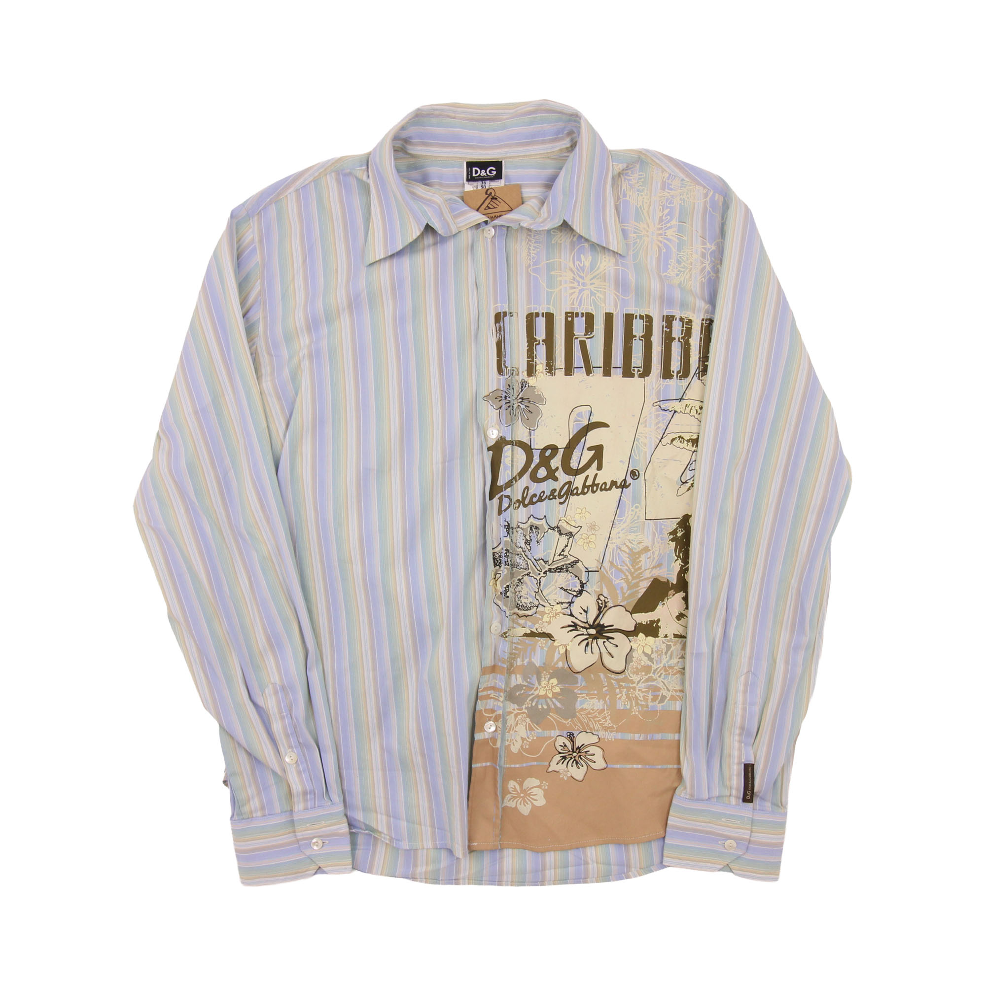 Dolce & Gabbana Long Sleeve Shirt- L 