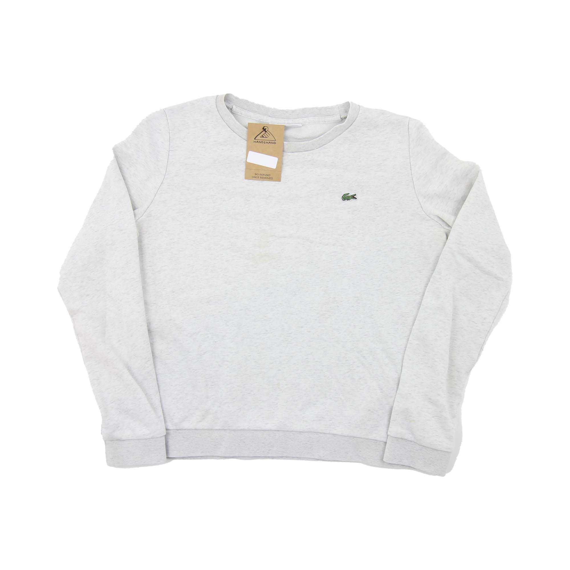 lacoste sweatshirt xs