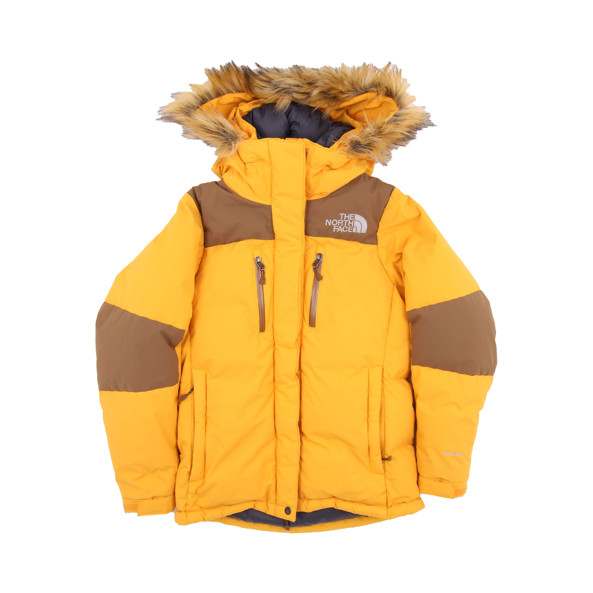 The North Face HYVENT Puffer Jacket Orange -  XS/S