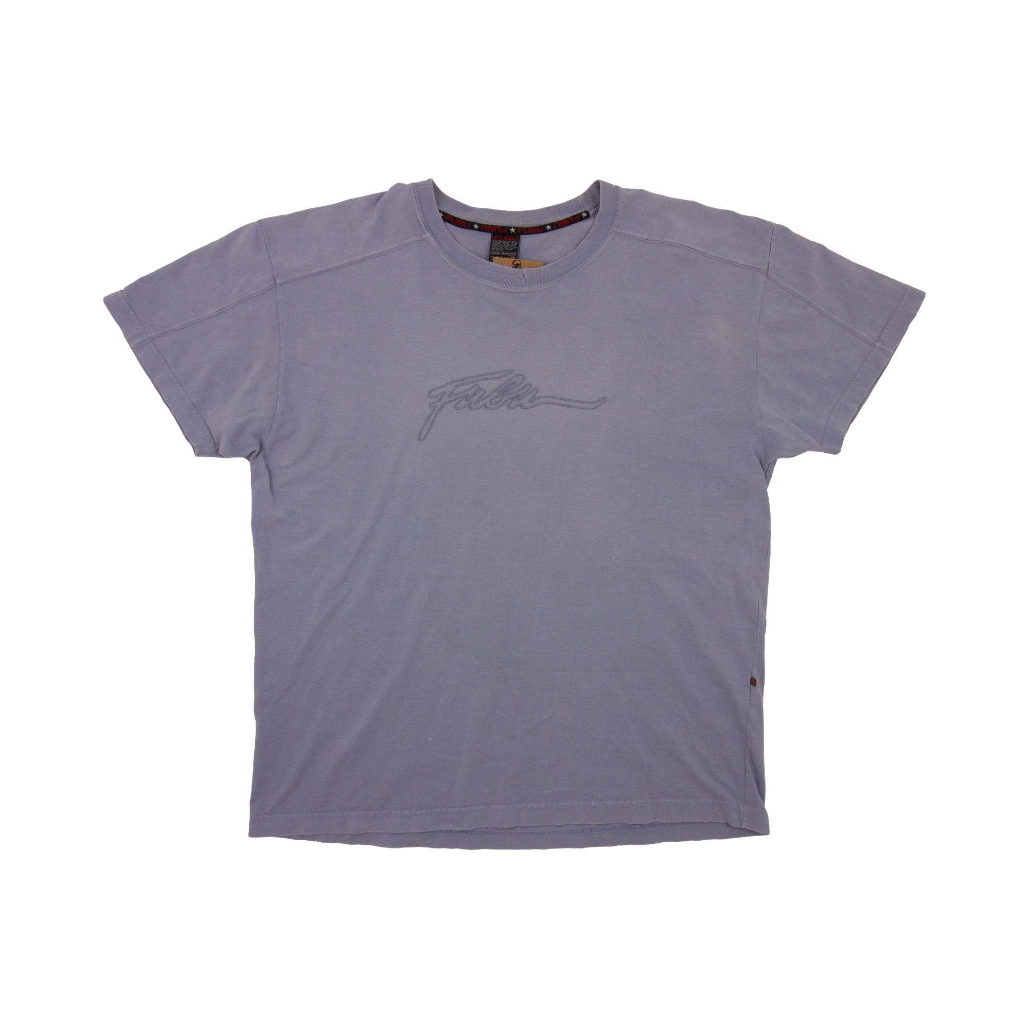 Fubu Embroidered T-Shirt - L 