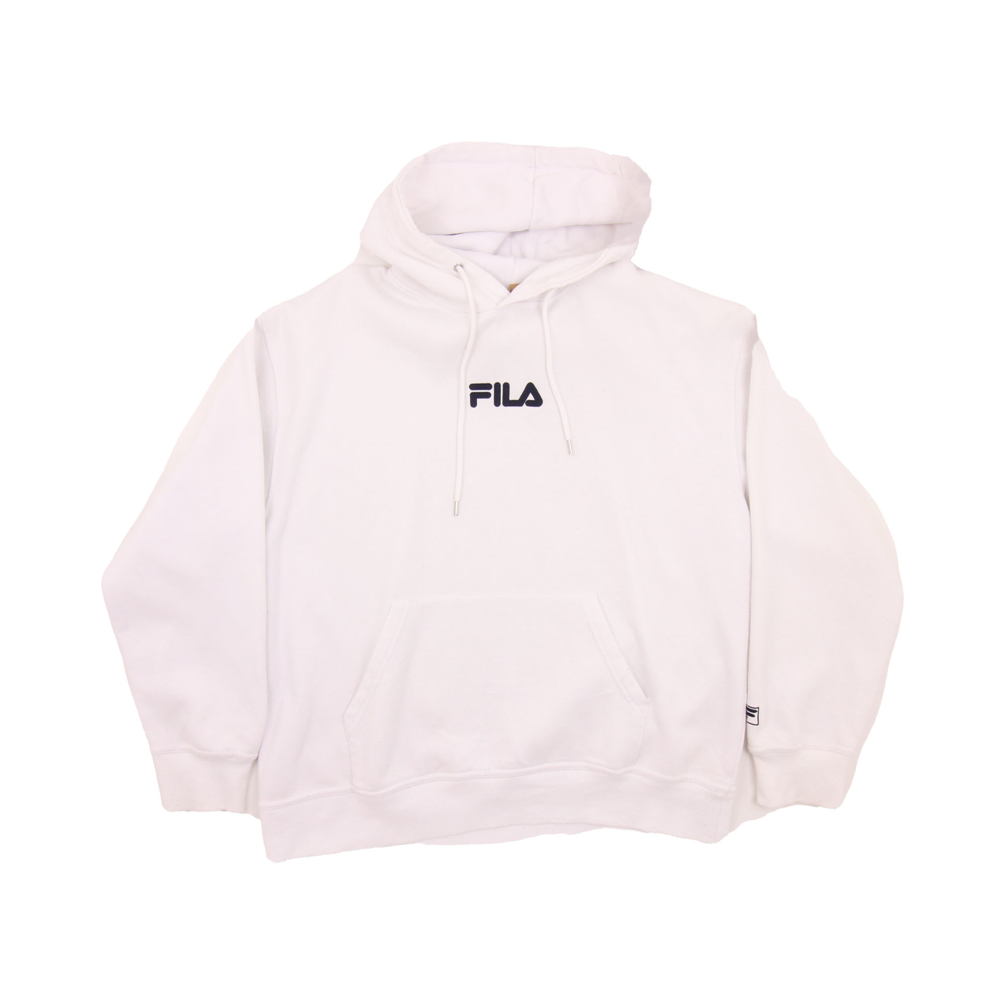 Fila Center Logo Hoodie -  L
