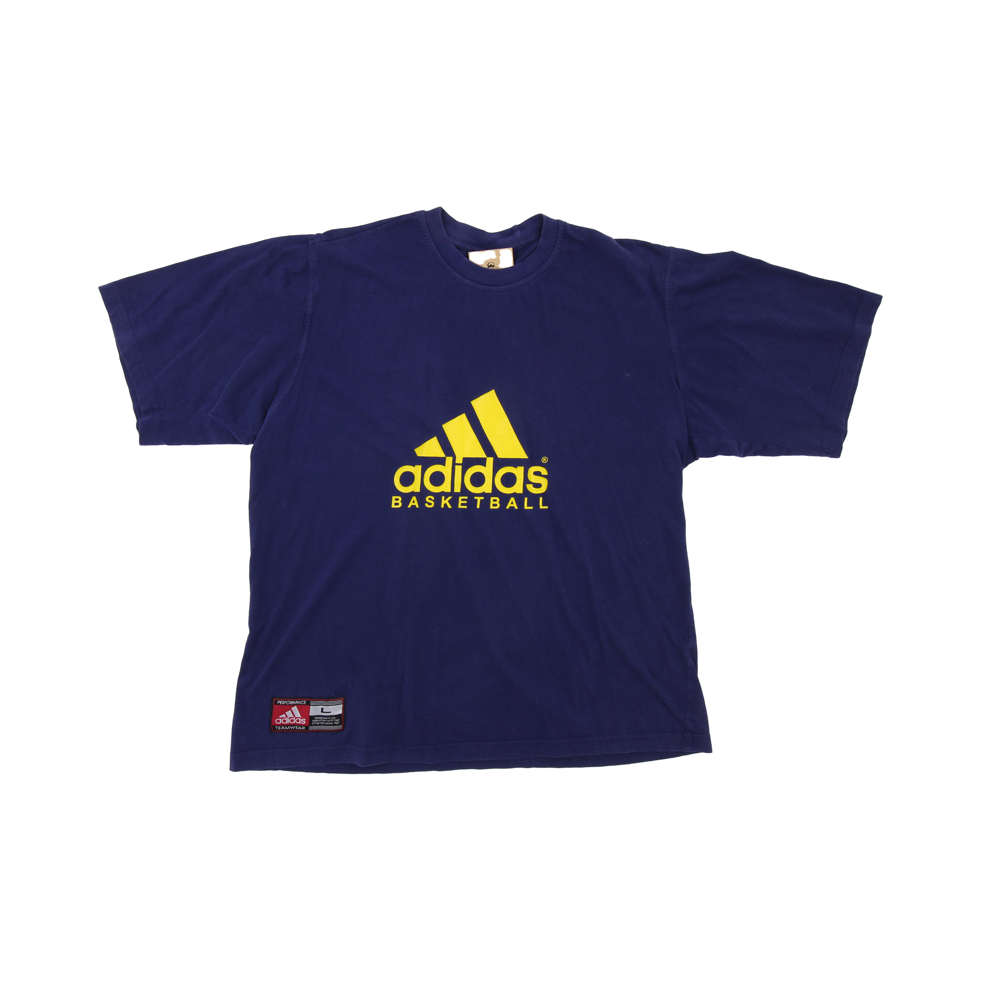 Adidas Basketball Big Logo T-Shirt -  L/XL