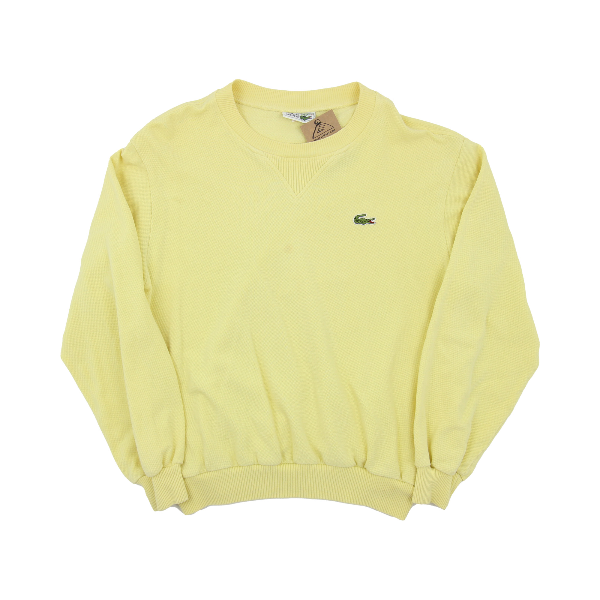 Lacoste Sweatshirt Yellow -  L