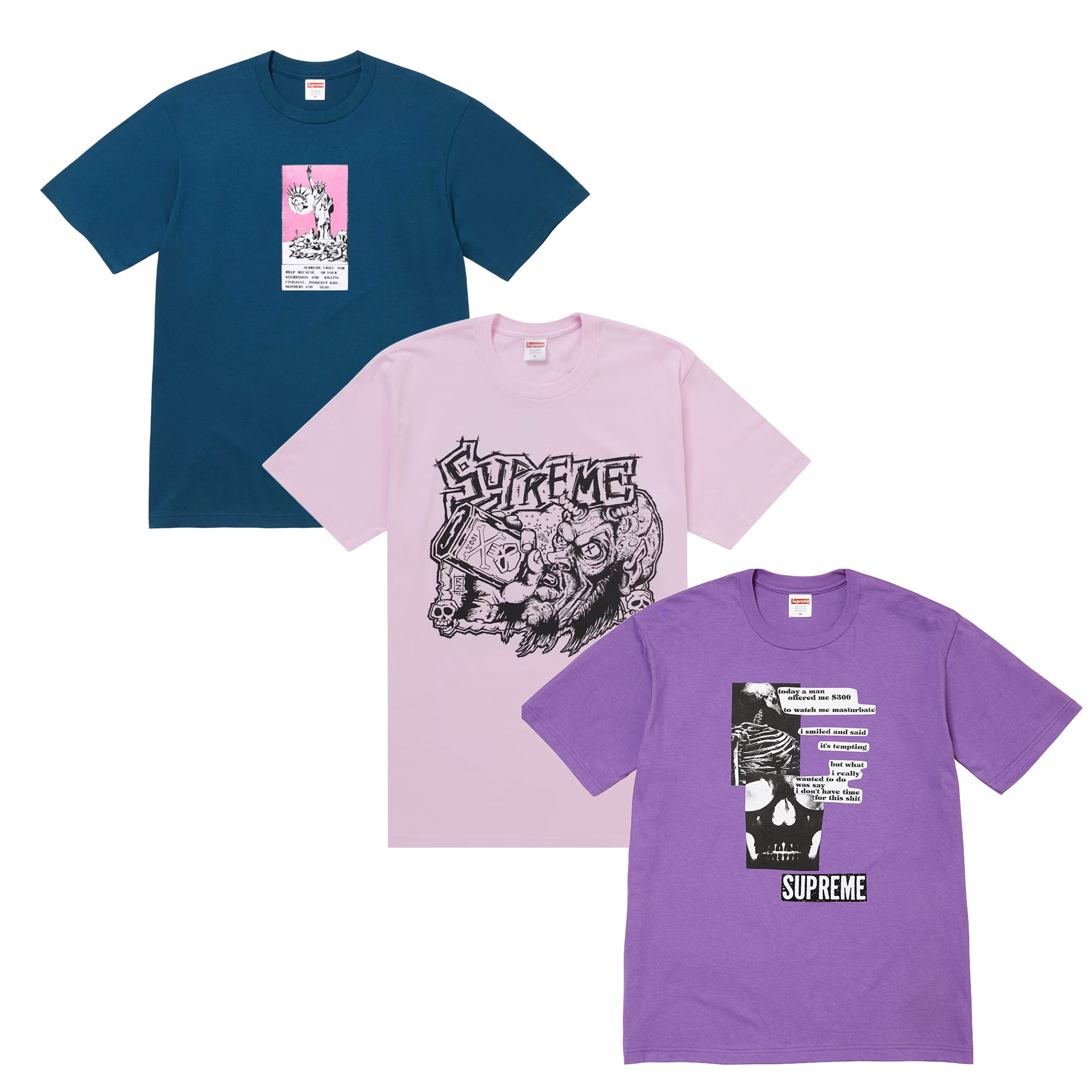 20x Supreme T-Shirt Bundle