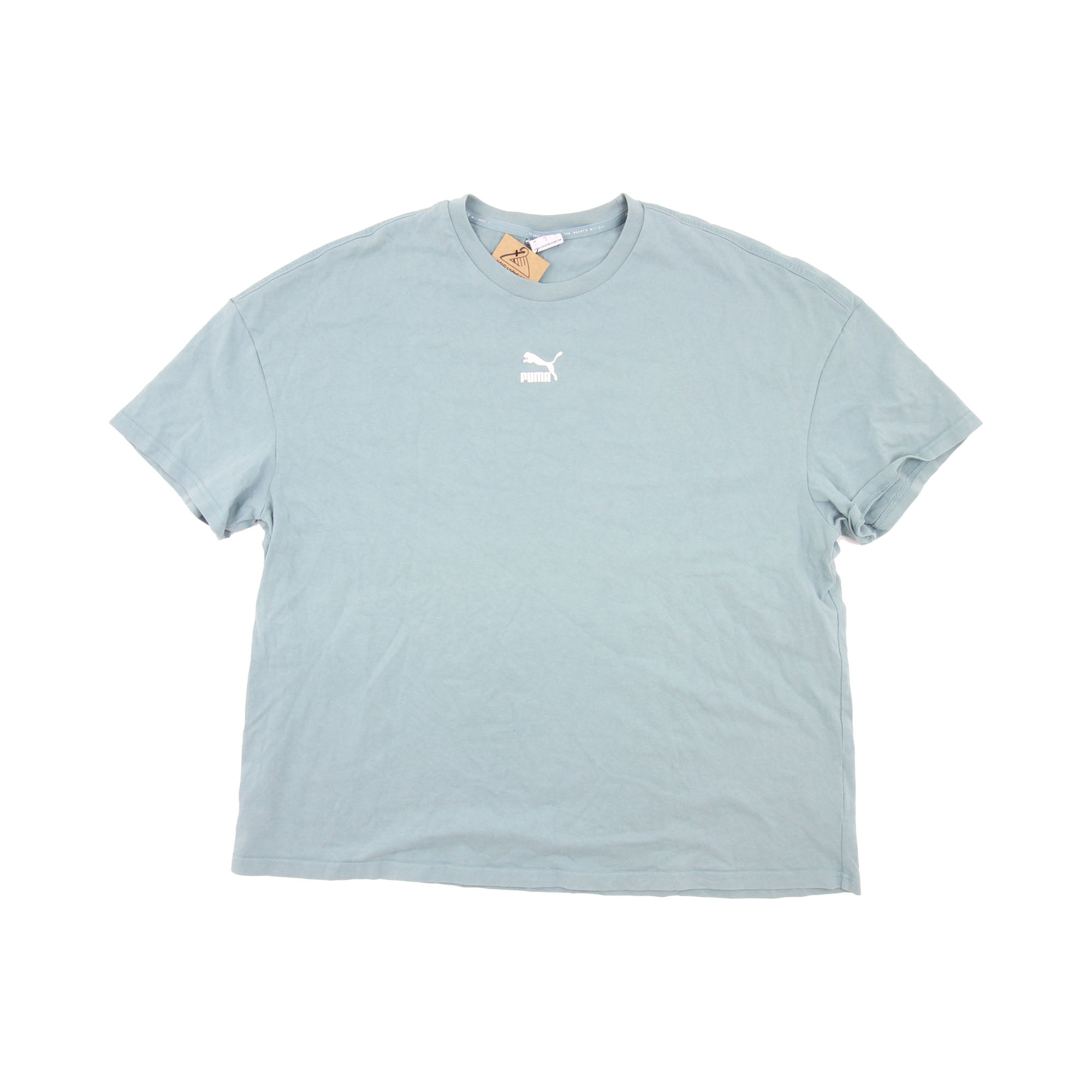 Puma Printed Logo T-Shirt - L 